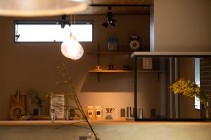 片屋根のグレイッシュハウス